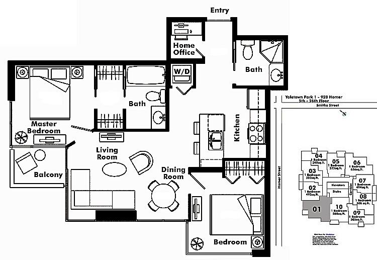 Floor plan 2101