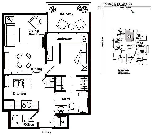 Floor plan 705