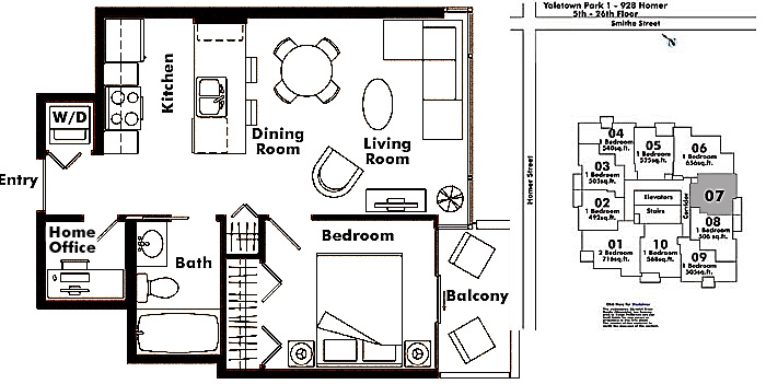 Floor plan 2107