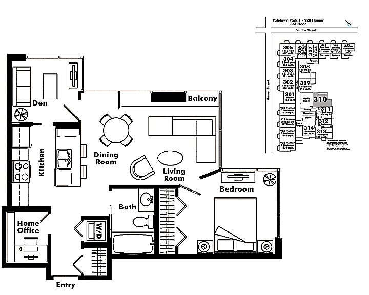 Floor plan 310