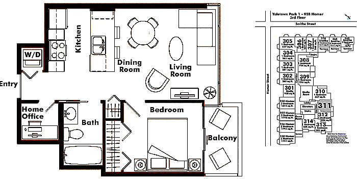Floor plan 311