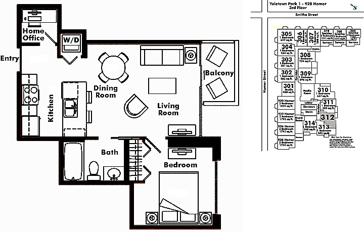 Floor plan 312