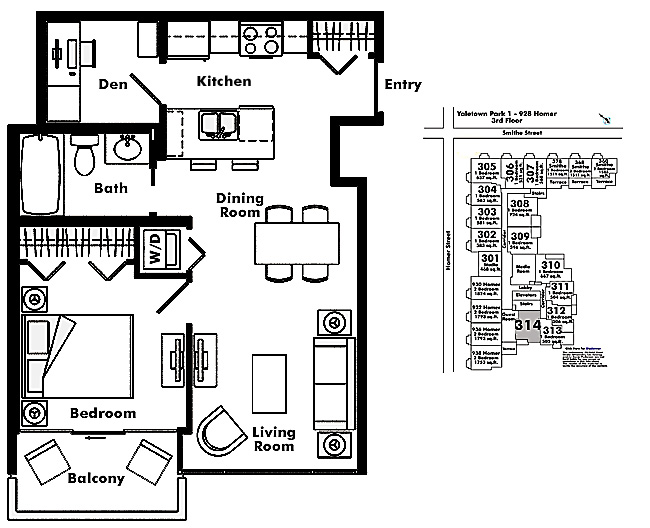 Floor plan 314