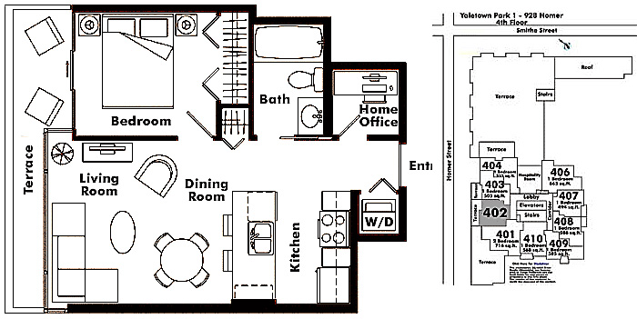 Floor plan 402