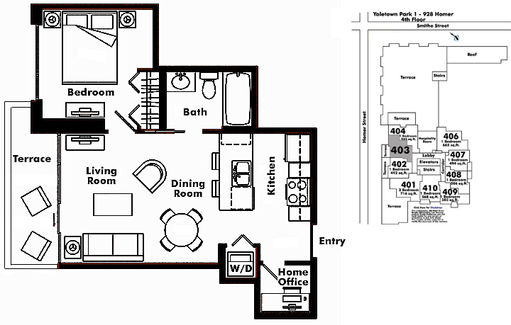 Floor plan 403