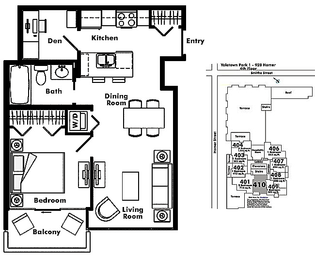 Floor plan 410