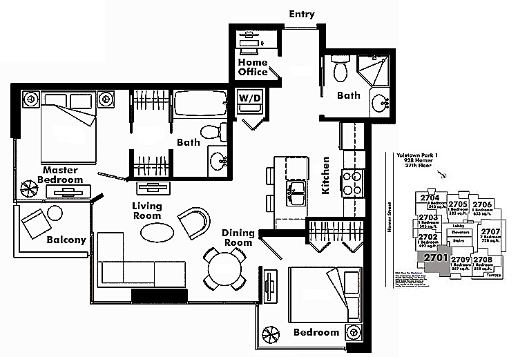 Floor plan 2701