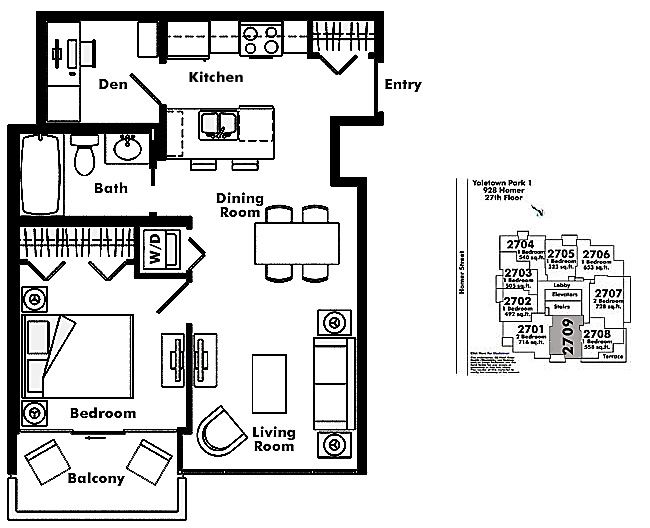 Floor plan 2709