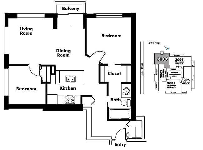 Floor plan 3003