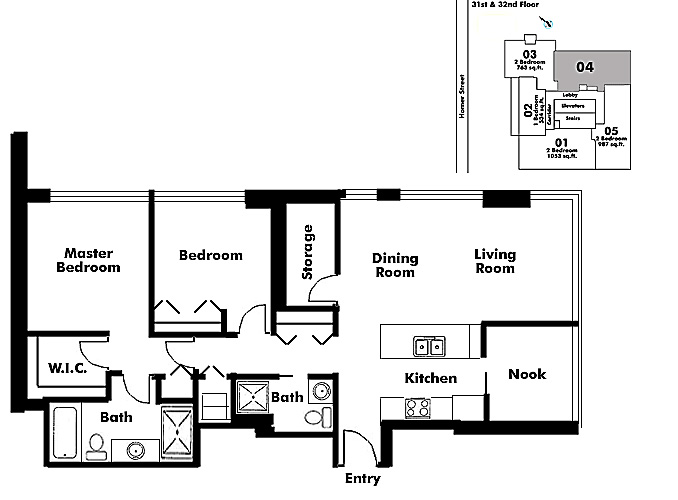 Floor plan 3104
