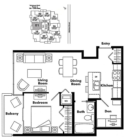 Floor plan 1301