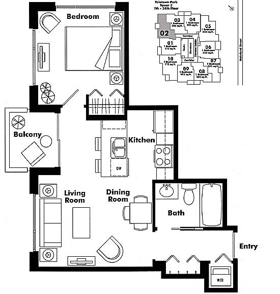 Floor plan 2102