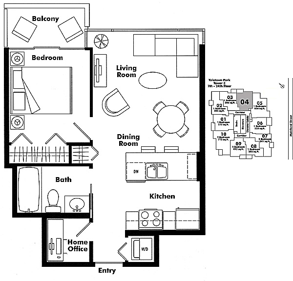 Floor plan 1304