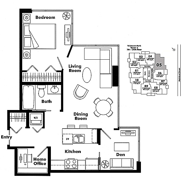 Floor plan 2105
