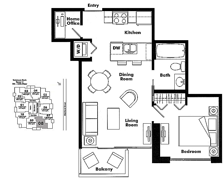 Floor plan 2108