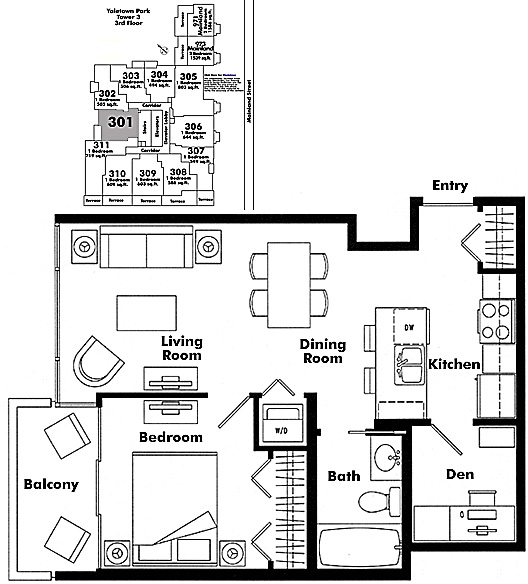 Floor plan 301