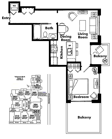 Floor plan 307