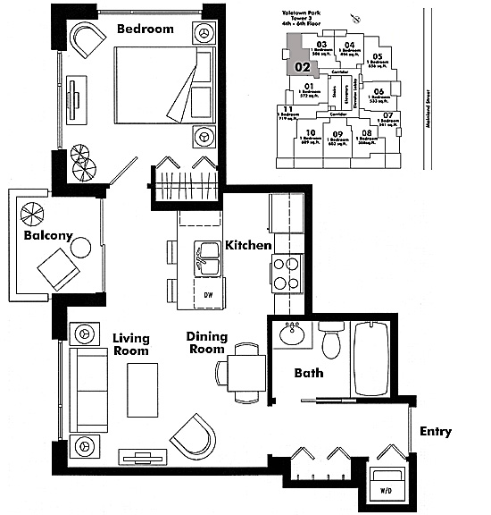 Floor plan 402