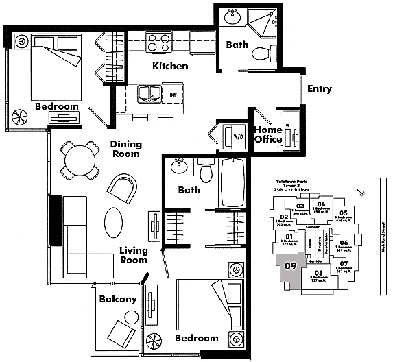 Floor plan 2709