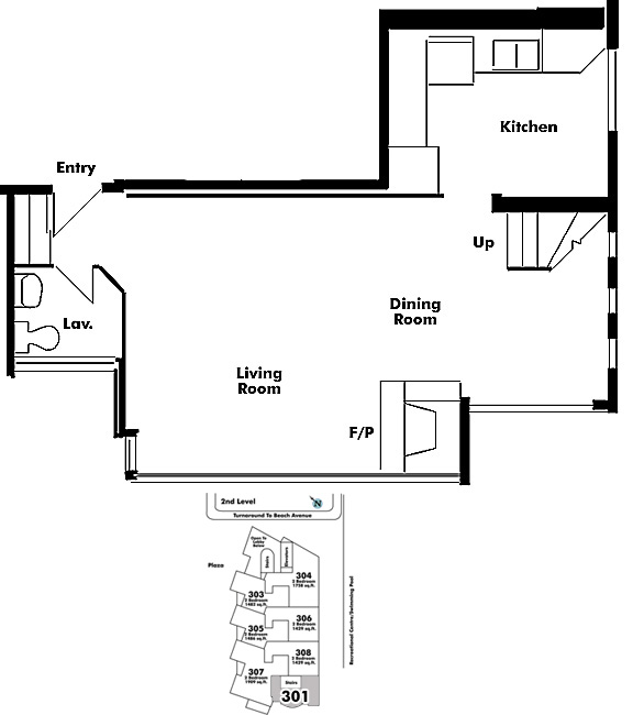 Floor plan 301