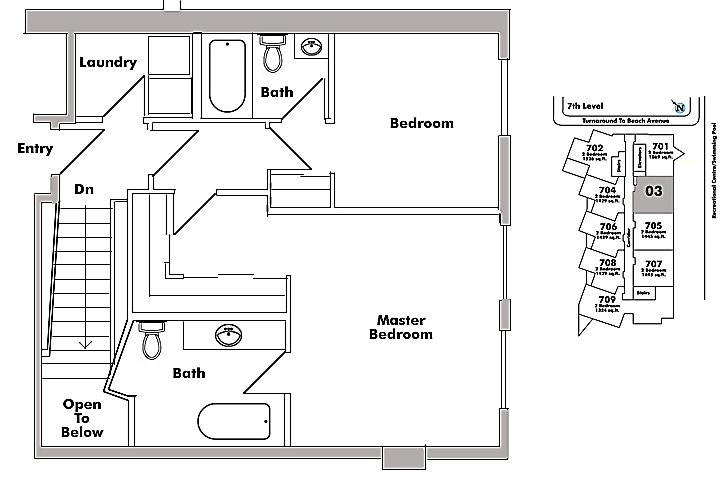 Floor plan 303