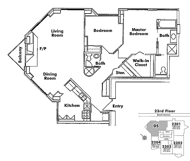 Floor plan 2305