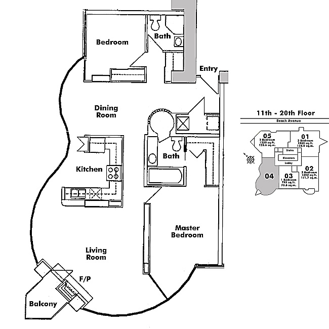 Floor plan 2004