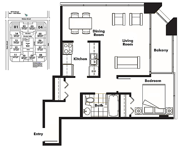 Floor plan 601,4