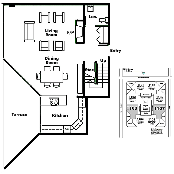 Floor plan 1103