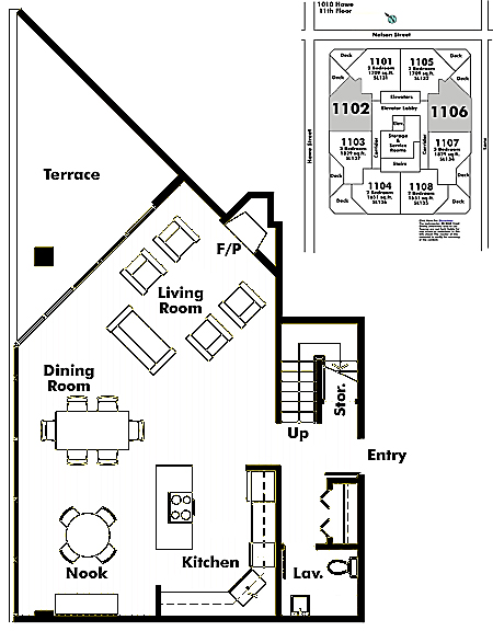Floor plan 1106