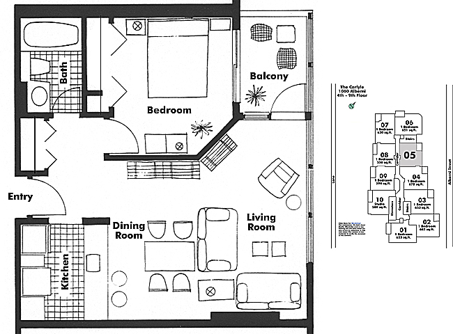 Floor plan 905