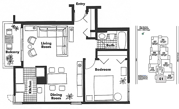 Floor plan 1201