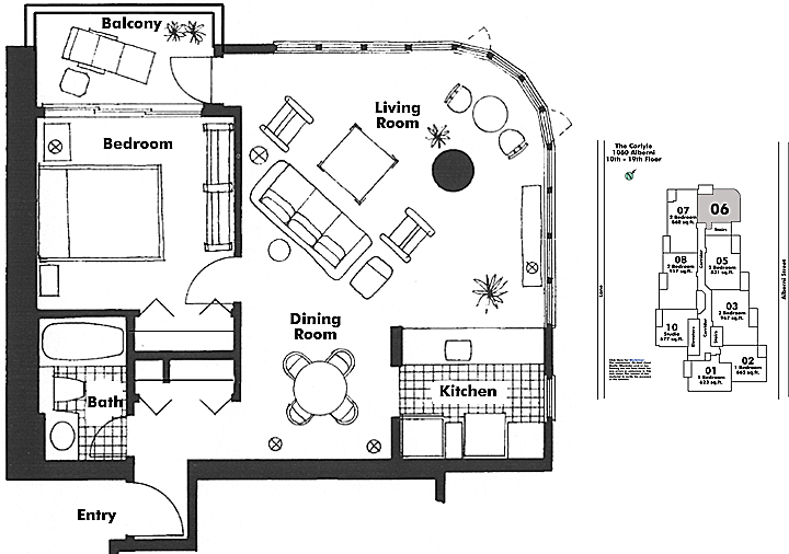 Floor plan 1606