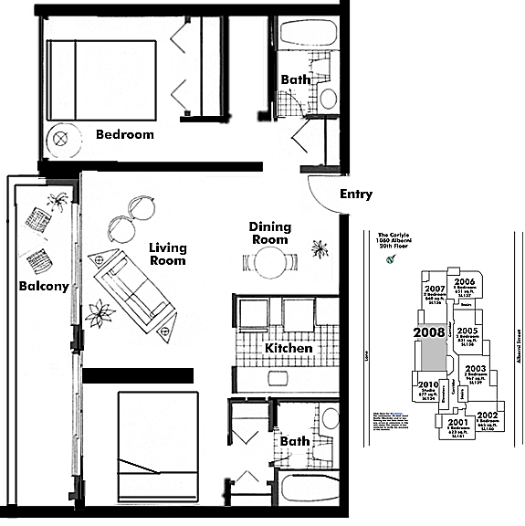Floor plan 2008