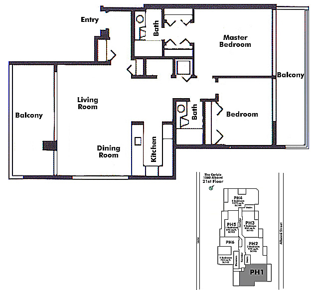 Floor plan PH2101
