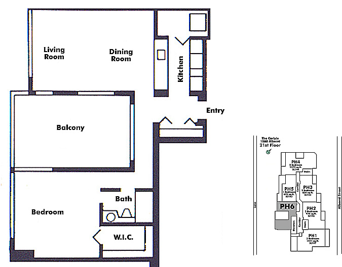 Floor plan PH2106
