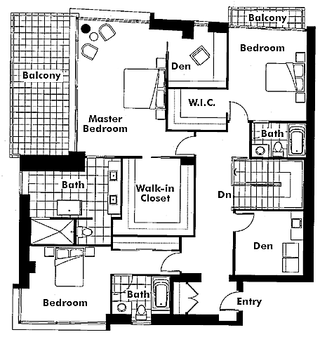 Floor plan TH001