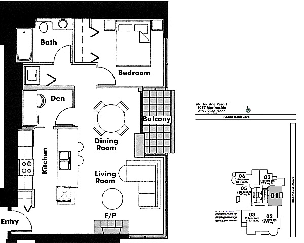Floor plan 1301