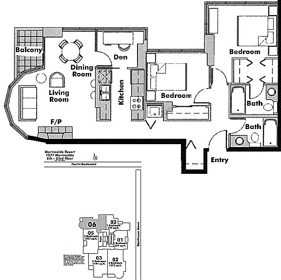Floor plan 2106