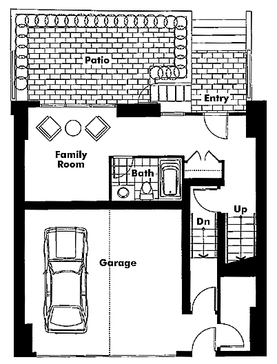 Floor plan TH102