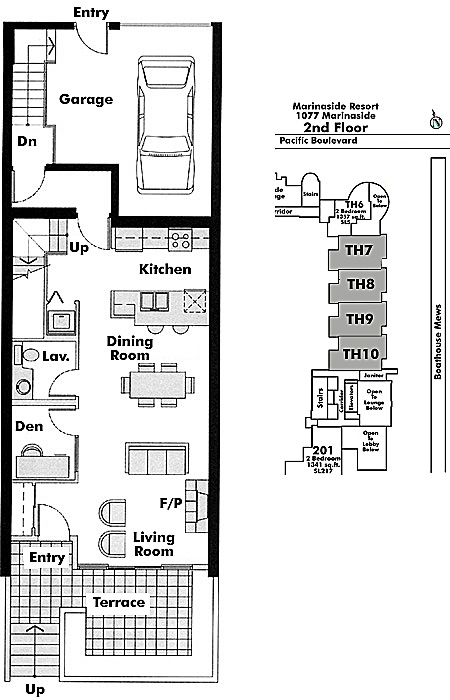 Floor plan TH7