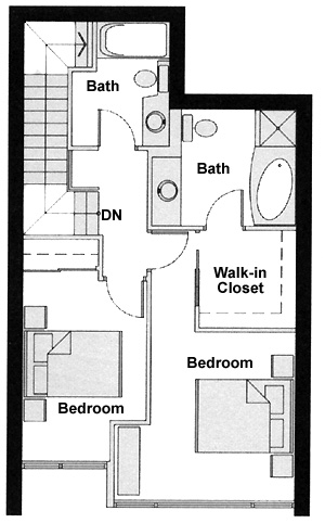 Floor plan TH7