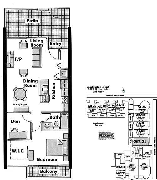 Floor plan GR-3J