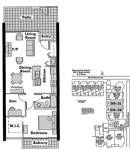 Floor plan GR-3K