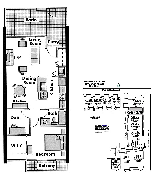 Floor plan GR-3M
