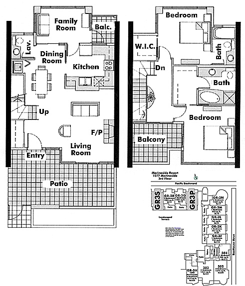Floor plan GR-3P
