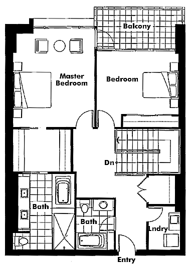 Floor plan TH102