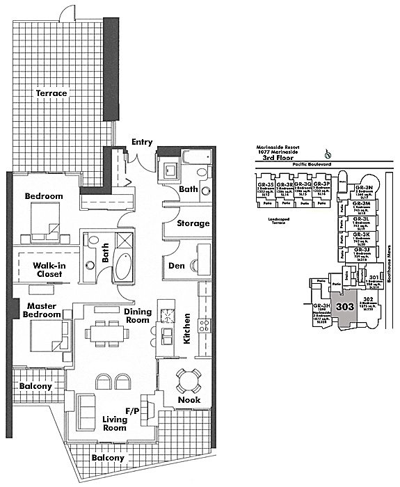 Floor plan 303