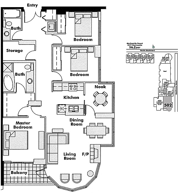 Floor plan 502