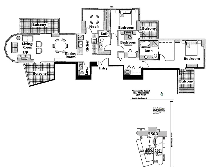 Floor plan 2503